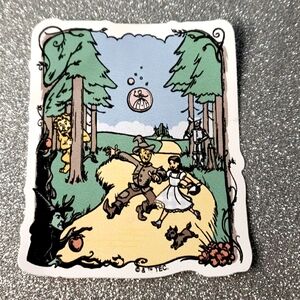 10/$10 Wizard of Oz waterproof sticker Movie